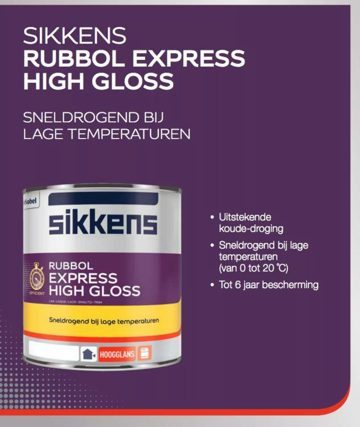 Sikkens Rubbol Express High Gloss - Op Kleur Gemengd - 1L thumbnail 2