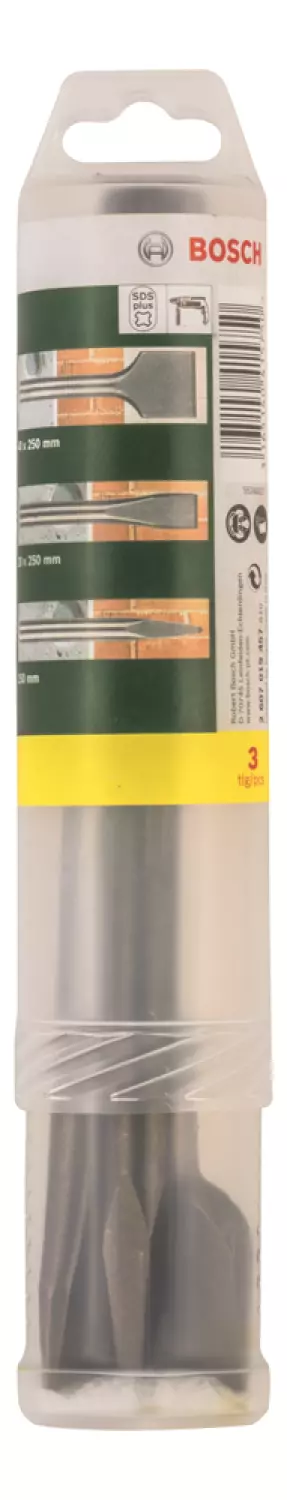 Bosch 3-delige SDS-Plus Beitelset