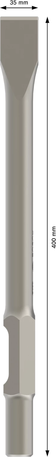 Bosch 2608690112 30mm HEX Platte Beitel - 400 X 35mm thumbnail 4