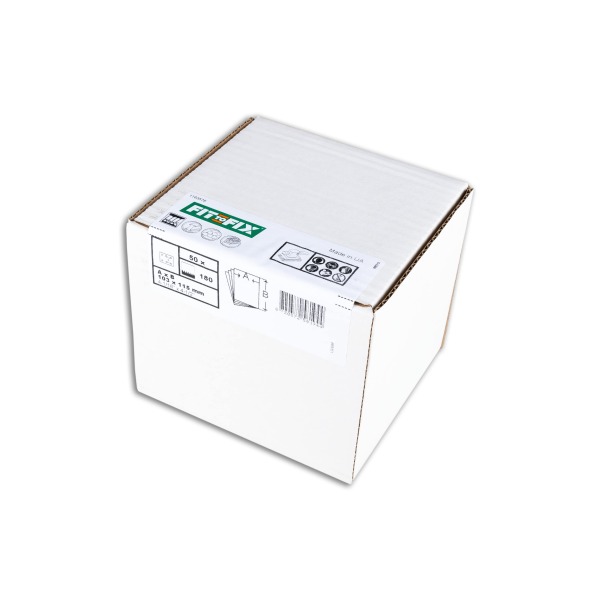 Fit-to-Fix Vlak Schuurvel - P180 - 102x115mm (50st) - Detailed view of the product