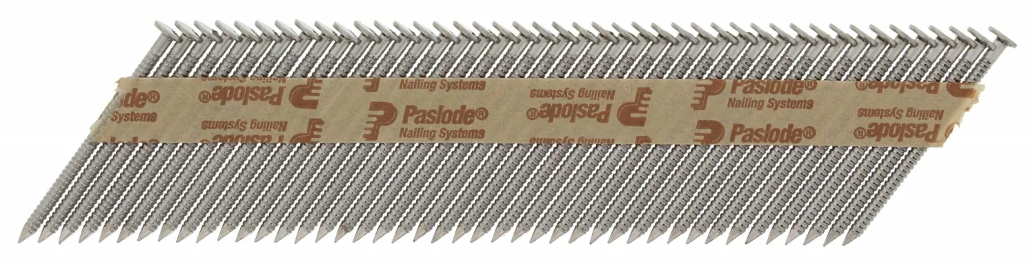 Paslode 141257 Papiergebonden Stripnagels Incl. Gas IM350 - 2,8x51mm - Ring Inox A2 Dh (1100st)