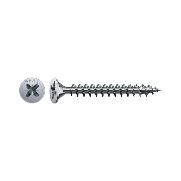SPAX 1081010450353 Universele Schroef - Z2 - 4.5 X 35mm - Verzonken Kop - Voldraad - WIROX (200st)