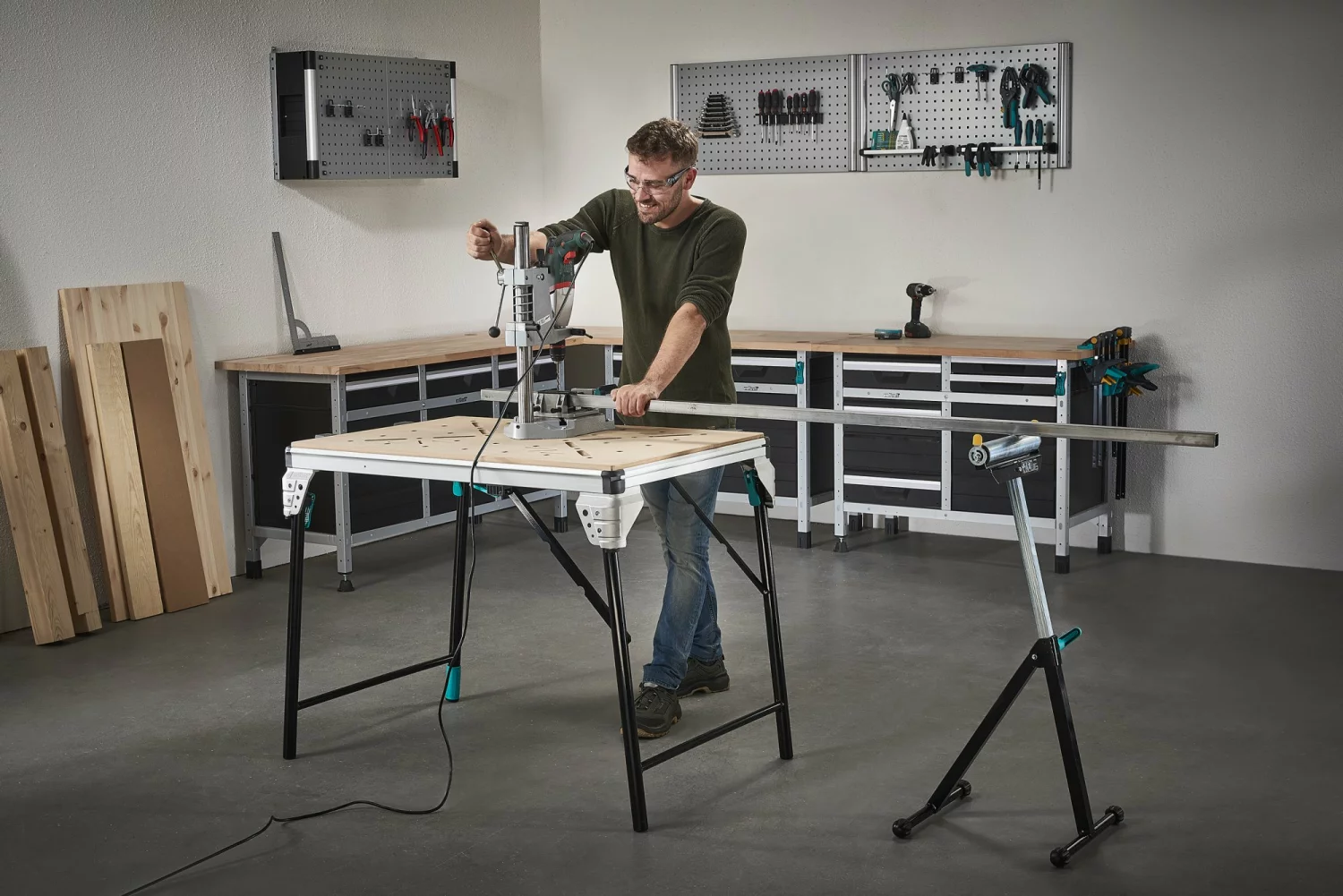 Wolfcraft Master Work 1600 Mobiele Werkbank thumbnail 3