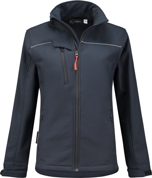Workman 25221 Softshell Jacket Dames - Navy - L - Default image for the product