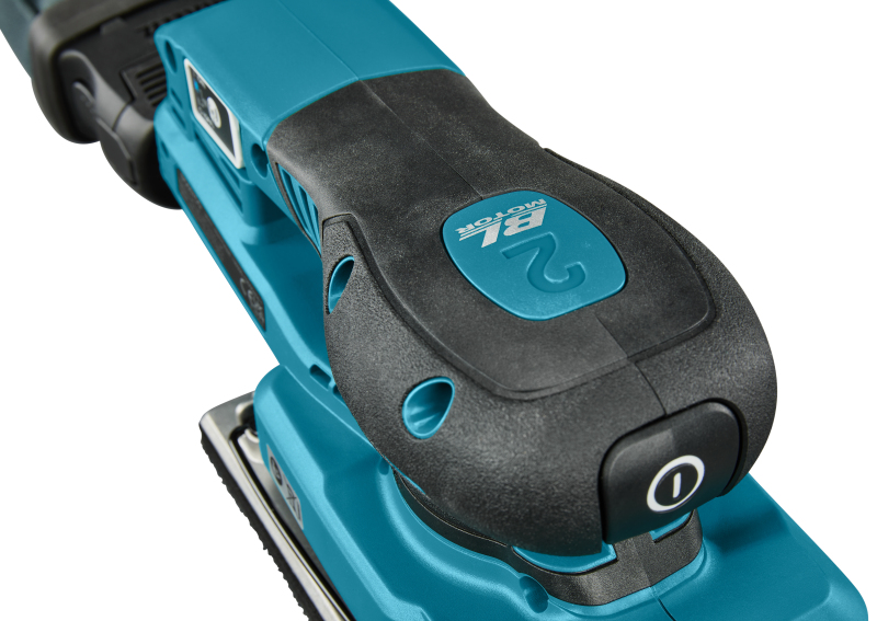 Makita BO007GZ01 XGT 40V Li-ion Accu Vlakschuurmachine Body In Mbox - 93x185mm - Detailed view of the product