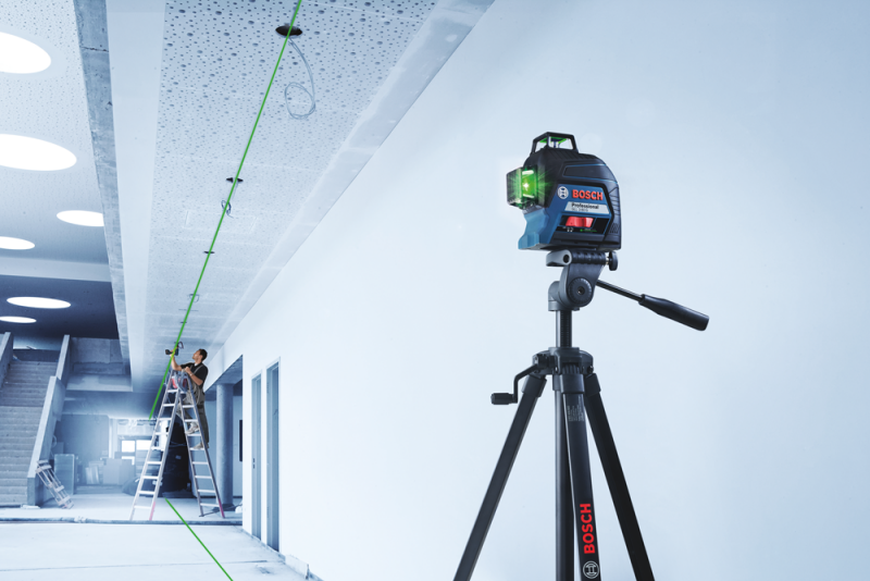 Bosch GLL 3-80 G Kruislijnlaser In Koffer - 30 - 120 M - Detailed view of the product