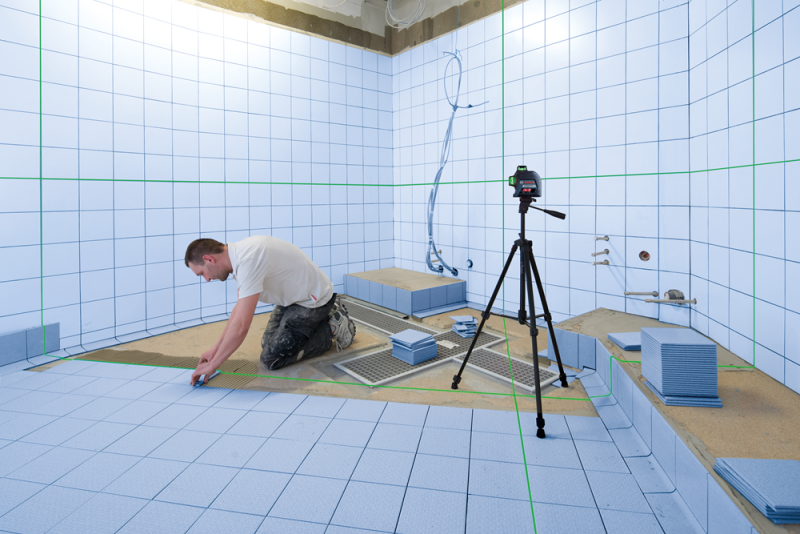 Bosch GLL 3-80 G Kruislijnlaser In Koffer - 30 - 120 M - Detailed view of the product