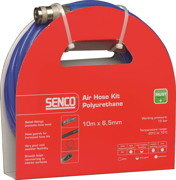 Senco 4000650 Luchtslang Kit Uni PU - 6,5mm X 10m