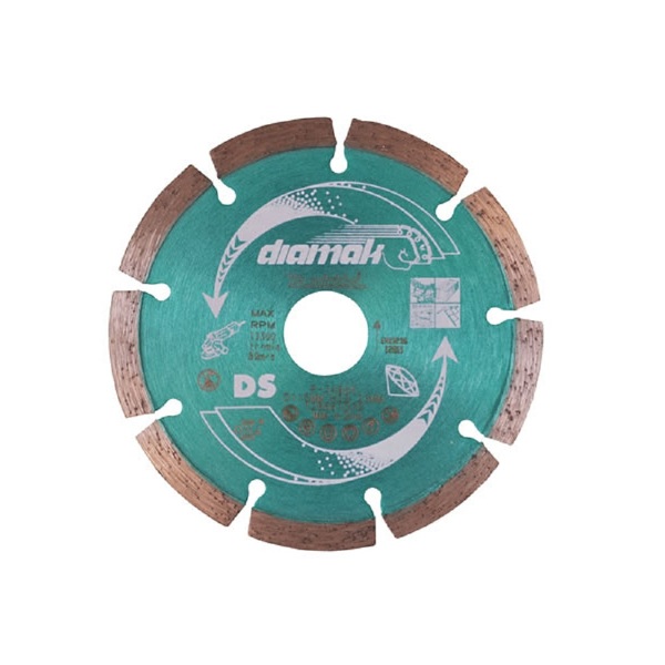Makita D-61123 Diamantdoorslijpschijf - 115 X 22,23mm - Beton / Steen