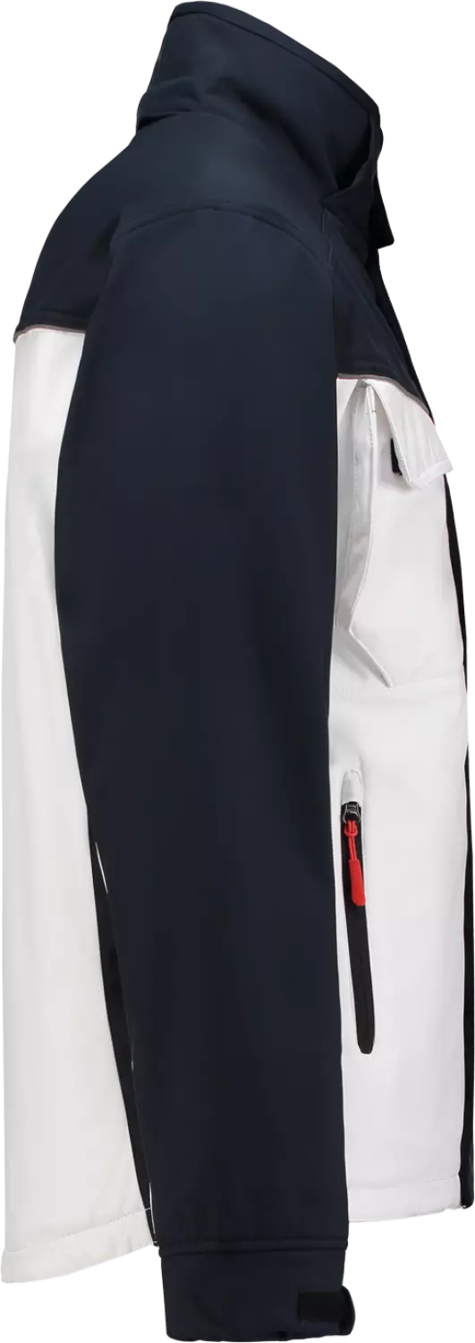 Workman 2511 Softshell Jacket Winter - Wit / Navy - 3XL thumbnail 4
