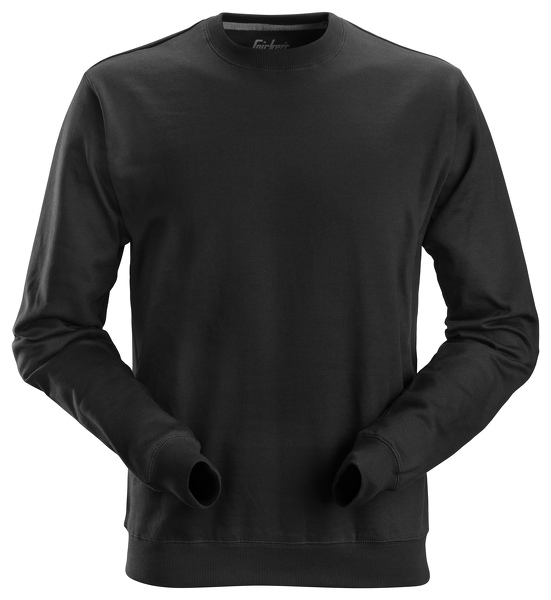 Snickers 2810 Sweatshirt - Zwart - Maat S