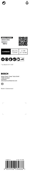 Bosch 2608900398 EXPERT Reciprozaagblad S1167XHM Wood With Metal Demolition - Detailed view of the product