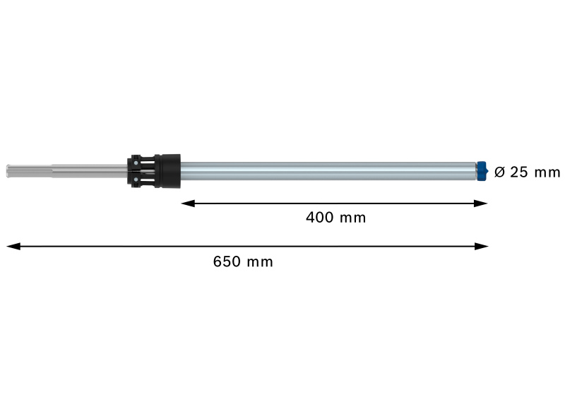 Bosch 2608901796 EXPERT Hamerboor SDS Clean SDS Max-8X - 25x400x650mm - Detailed view of the product