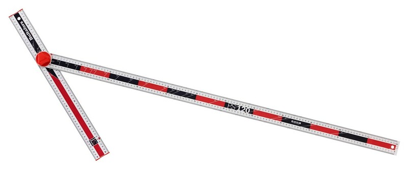 Hultafors PS120 Stukadoors Winkelhaak - 1200mm - Detailed view of the product