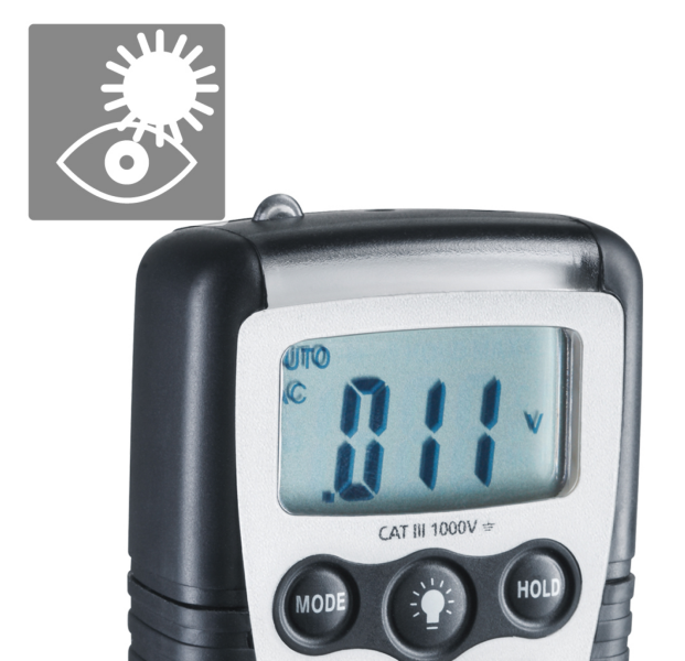 Laserliner MultiMeter Pocket Digitale Multimeter - 600V AC/DC&200mA - Detailed view of the product