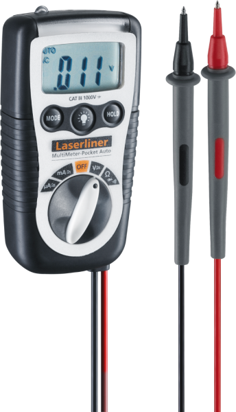 Laserliner MultiMeter Pocket Digitale Multimeter - 600V AC/DC&200mA - Detailed view of the product