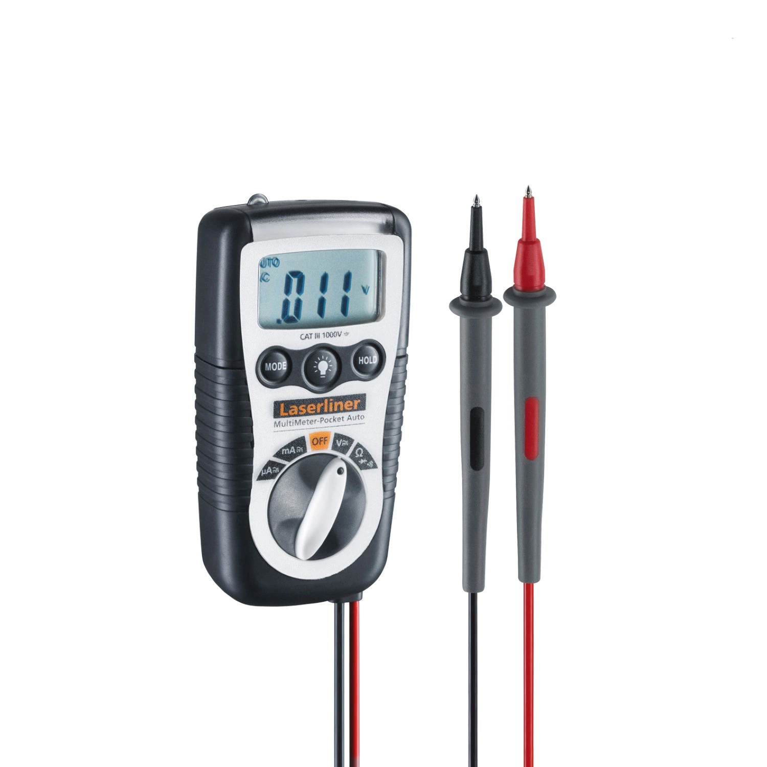 Laserliner MultiMeter Pocket Digitale Multimeter - 600V AC/DC&200mA