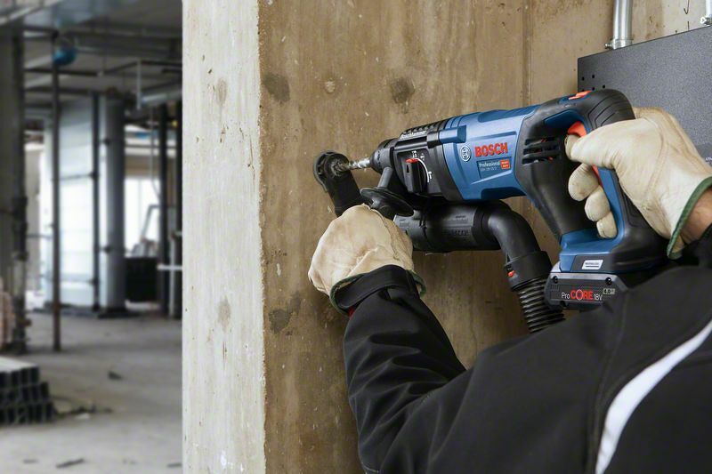Bosch GBH 18 V-26 D 18V Li-ion Accu SDS-plus Boorhamer Body In Koffer - 2,5J - Koolborstelloos - Detailed view of the product