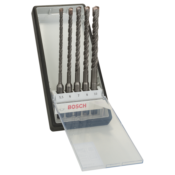 Bosch 2607019929 SDS-Plus 5 Delige Robust Line Hamerborenset - Type 5