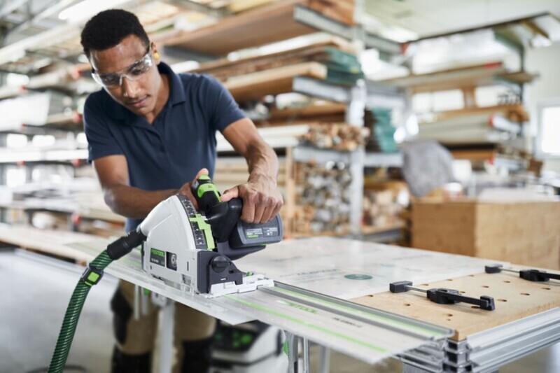 Festool TSC 55 KEB-Basic 100Y Limited Edition 18V Li-Ion Accu Invalcirkelzaag Body In Systainer - 160mm - Detailed view of the product