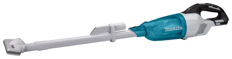 Makita DCL281SYWX 18 V Li-ion Accu Steelstofzuiger Set (1.5Ah) - Wit - Koolborstelloos - Detailed view of the product