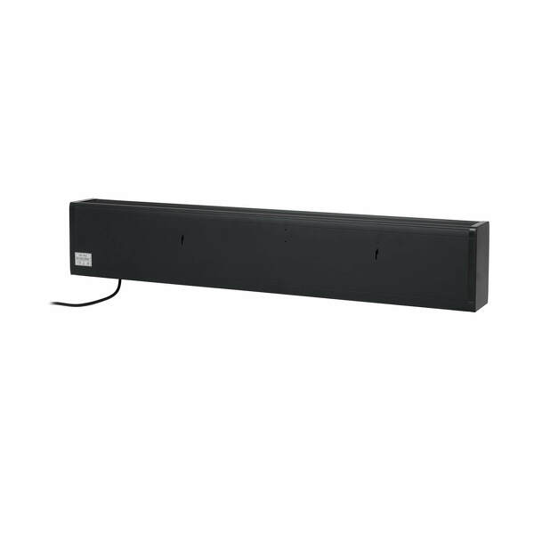 EUROM Alutherm Baseboard 1500 Wi-Fi Black Convectorkachel - 1500W - 60m3 - Detailed view of the product