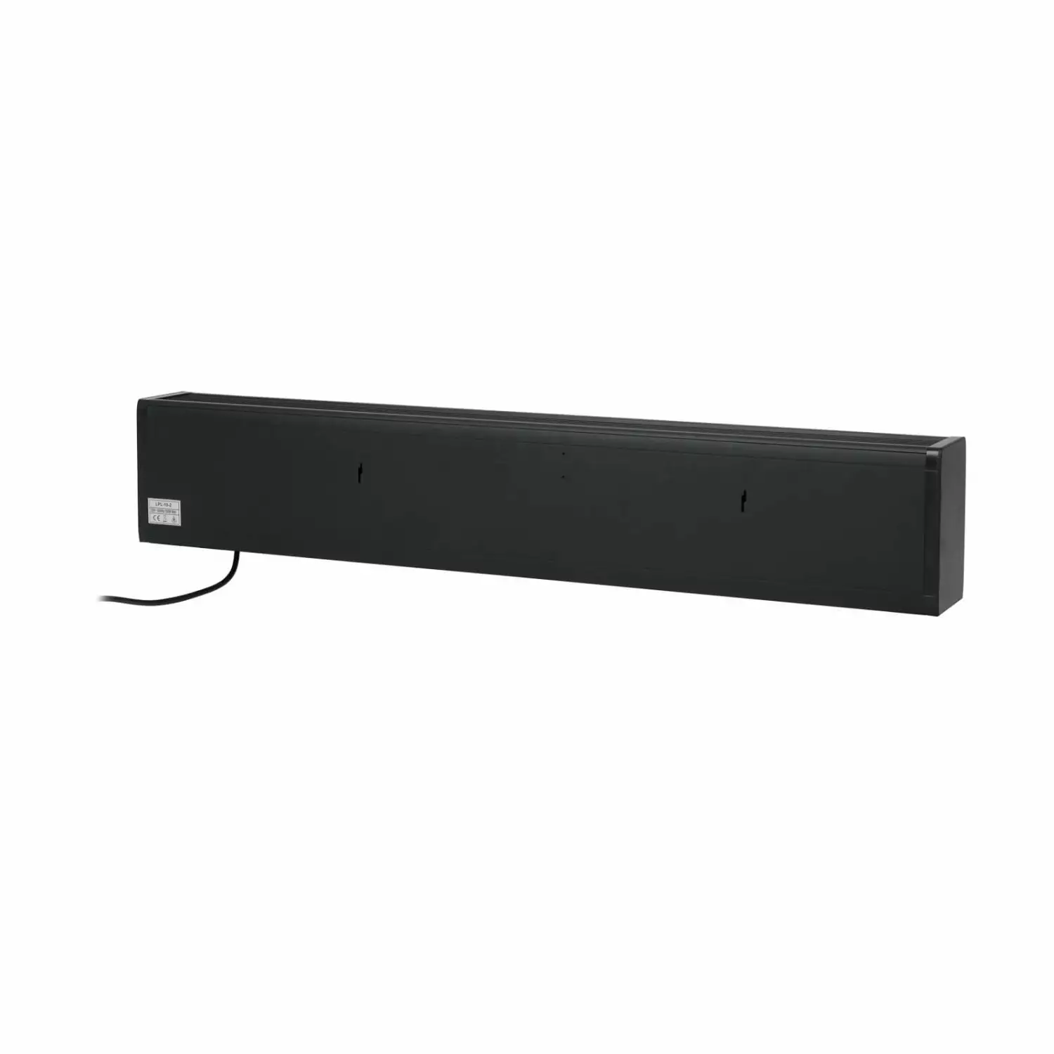 EUROM Alutherm Baseboard 1500 Wi-Fi Black Convectorkachel - 1500W - 60m3 thumbnail 4