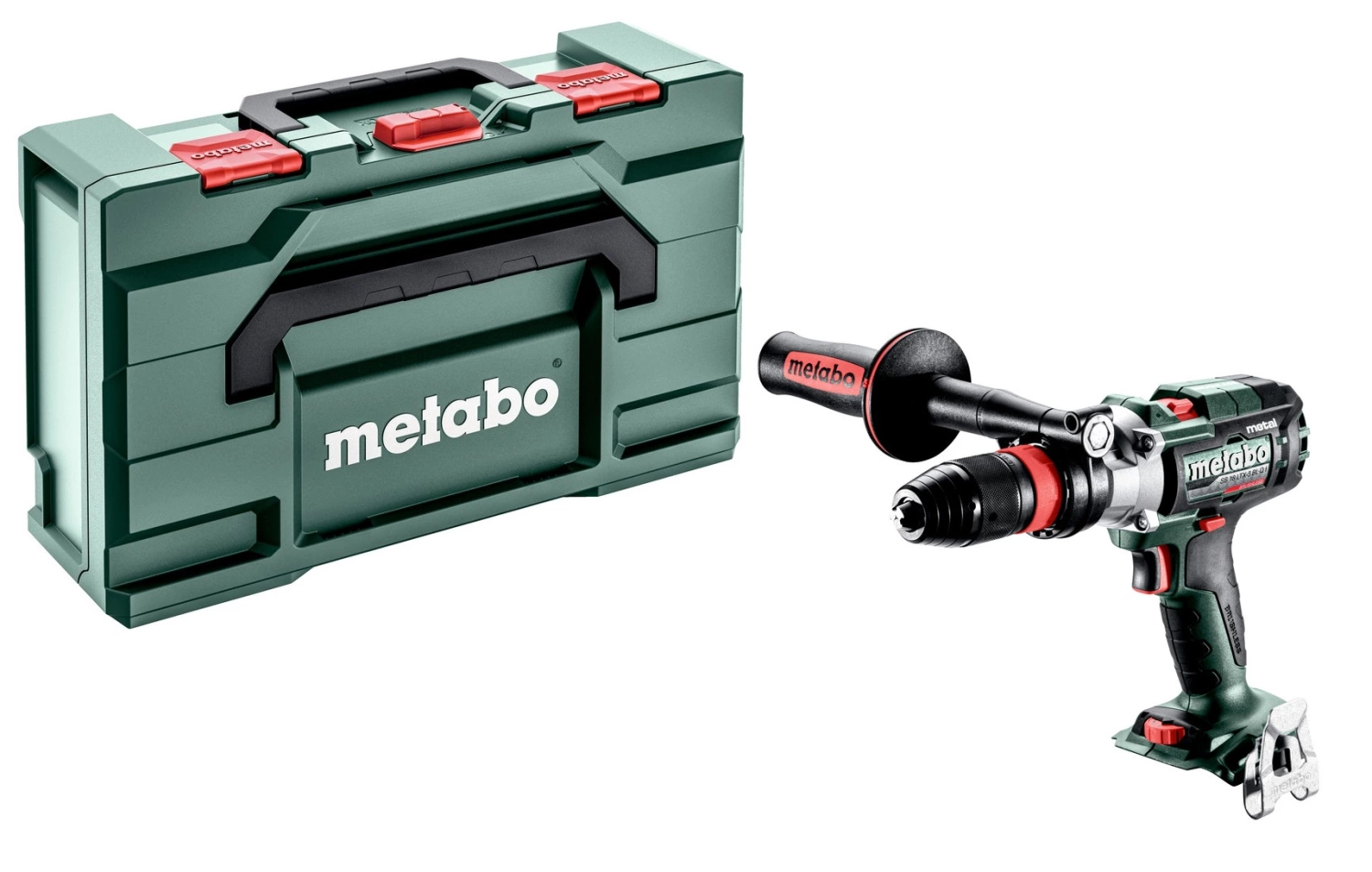 Metabo SB 18 LTX-3 BL Q I Metal 18V LiHD Accu Klopboormachine Body In MetaBOX - 130Nm - 68mm