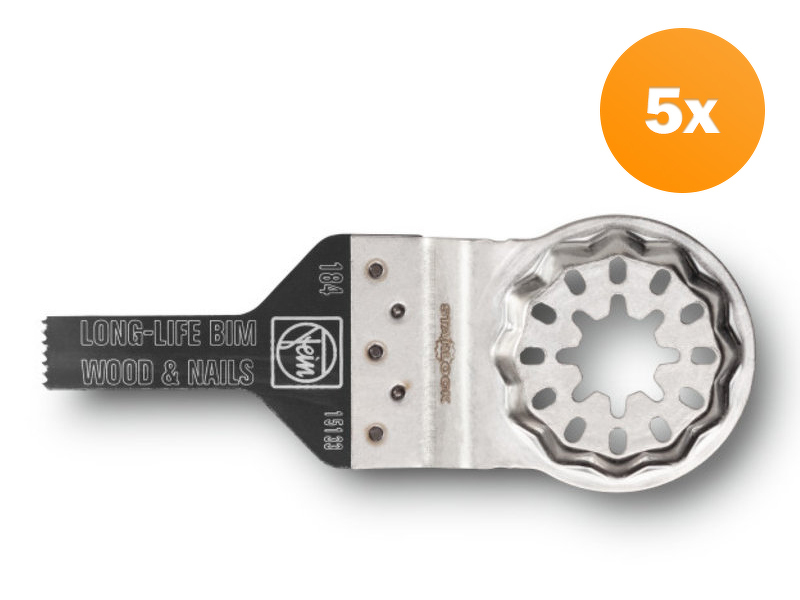 Fein 63502184230 E-Cut Long-Life Zaagblad (5st) - SL - 30 X 10mm (184) afbeelding