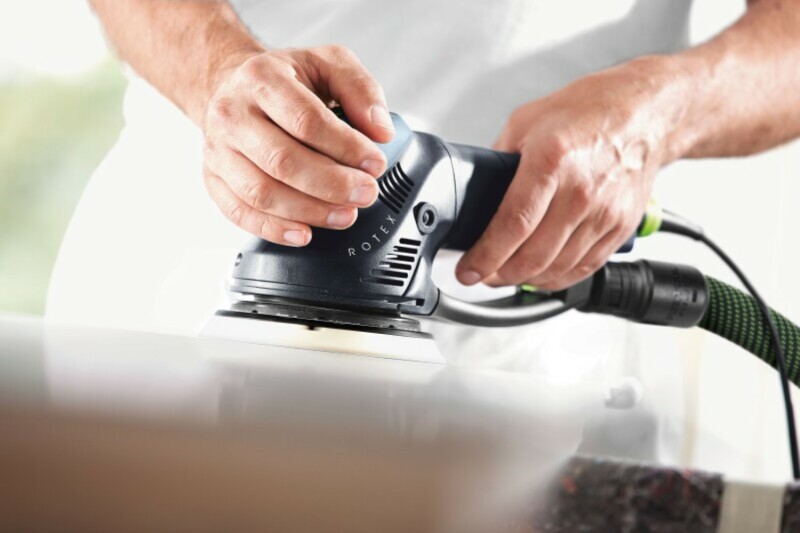 Festool ROTEX RO 150 FEQ-Plus Excenterschuurmachine In Systainer - 720W - 150mm - Detailed view of the product
