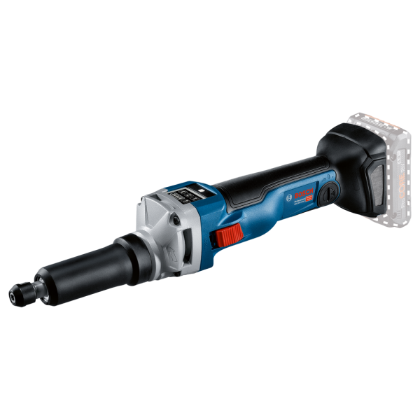 Bosch GGS 18V-10 SLC 18V Li-Ion Accu Rechte Slijper Body - 6mm - Koolborstelloos