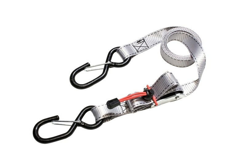 Master Lock 3062EURDAT Spanband Met Klemgesp En S-haken - 1.8m X 25mm - Set Van 4