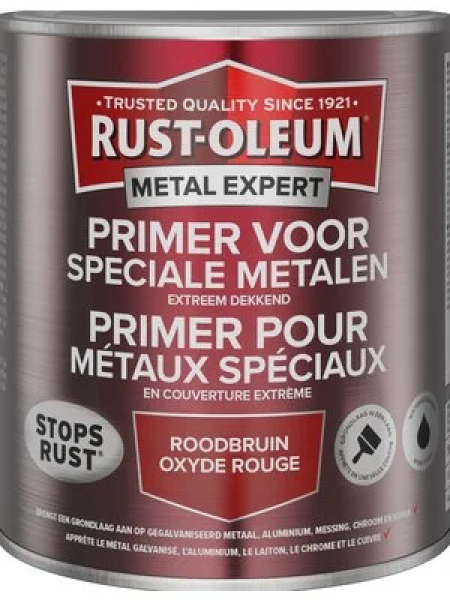 rust-oleum metal expert primer voor speciale metalen 0.75 ltr