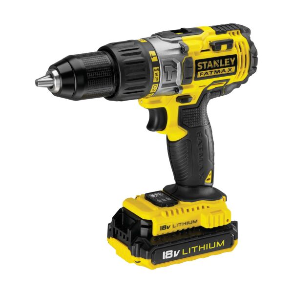 Stanley FMC625D2 18V Li-Ion Accu Klopboor- /schroefmachine Set (2x 2.0Ah Accu) In Koffer - Detailed view of the product