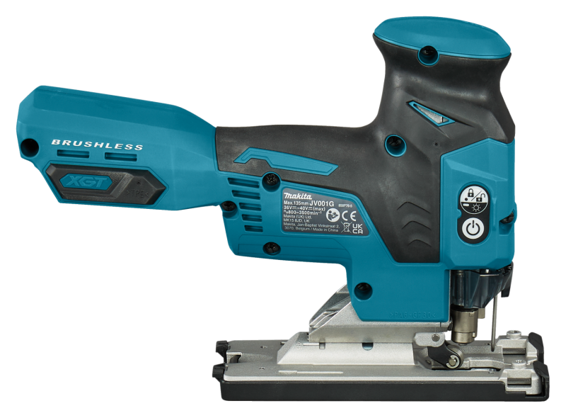 Makita JV001GZ XGT 40V Max Li-ion Accu Decoupeerzaag Body - Ergonomische Greep - Detailed view of the product