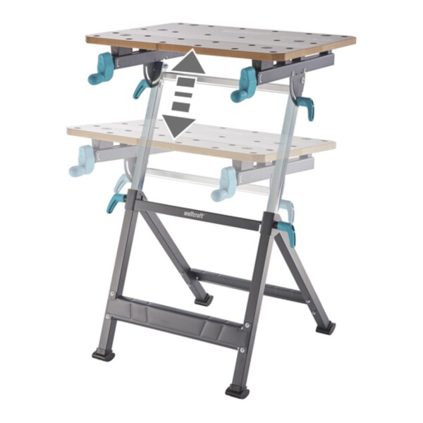 Wolfcraft Master 650 ERGO Werkbank - 120kg - Detailed view of the product