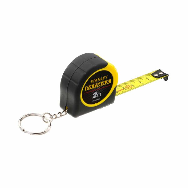 Stanley 1-33-856 FatMax Sleutelhanger Rolmaat - 2m X 13mm EAN: 3253561338564