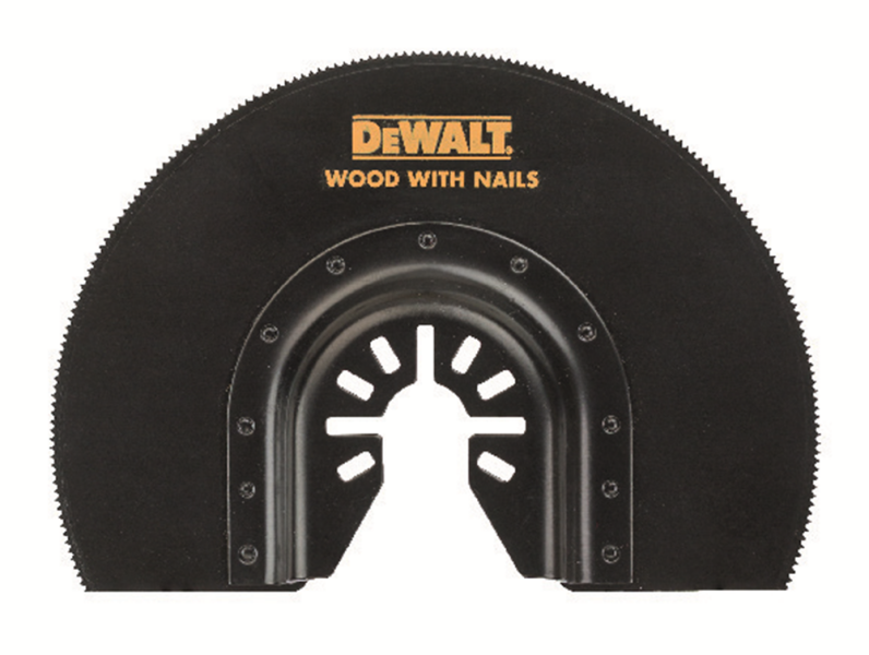 DeWALT DT20729 BiM Segmentzaagblad - 102mm (5st) Gebogen 102mm 5 Stuks - Detailed view of the product