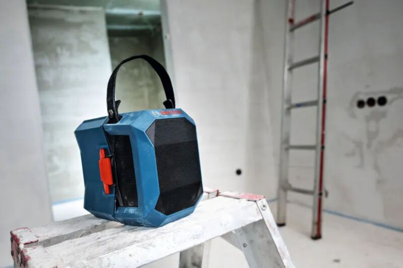 Bosch GPB 18V-1 C 18V Accu Speaker Body Met Accudeksel - Detailed view of the product