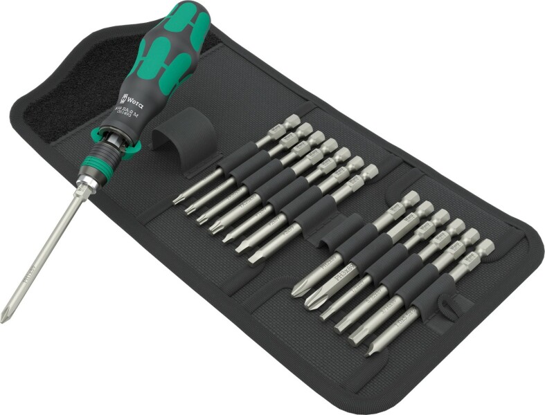 Wera Kraftform Kompakt 838 RA-R M Imperial Set 1, 15-delig - 05051066001