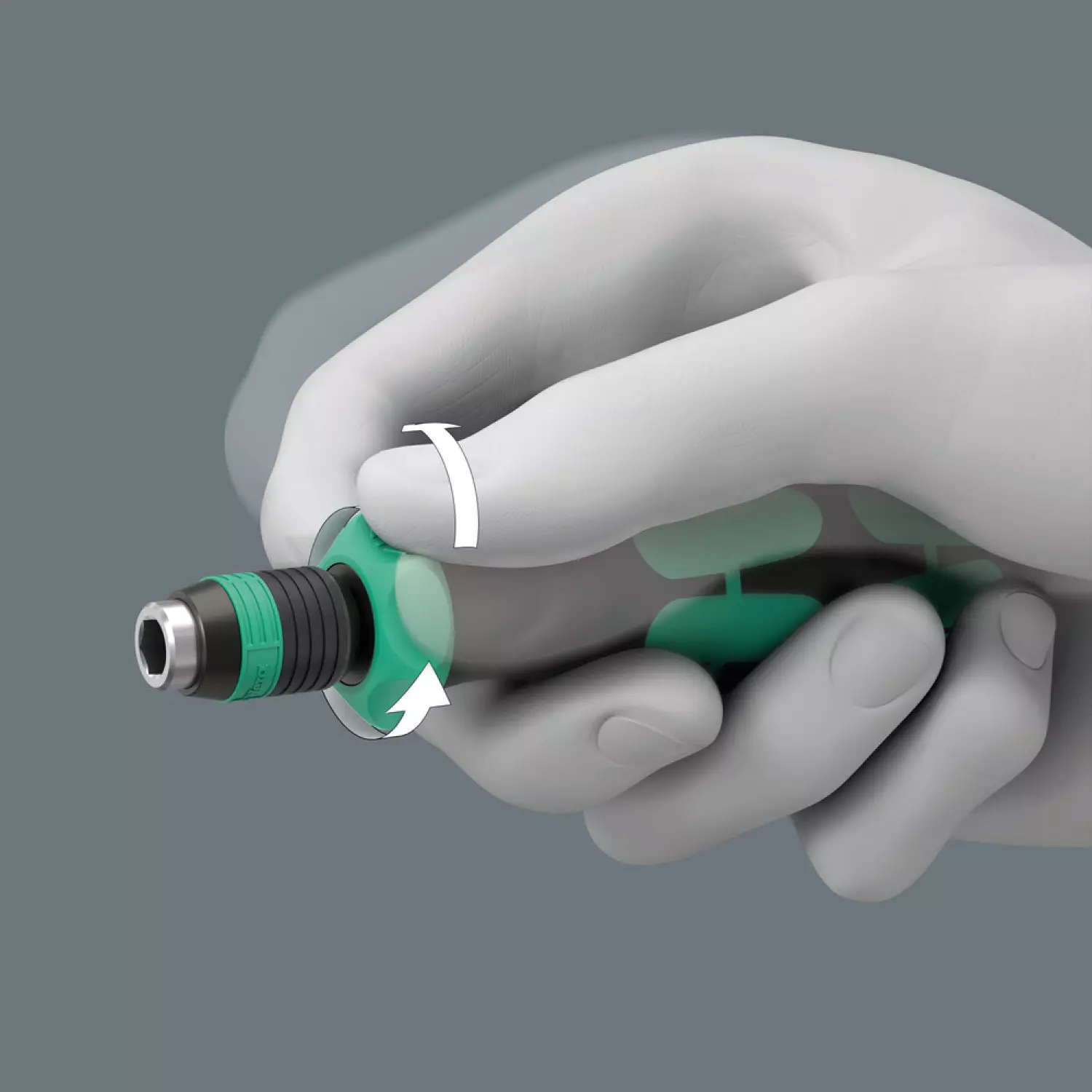 Wera 05051066001 15-delig Kraftform Kompakt 838 RA-R M Imperial Set 1 Schroevendraaierset thumbnail 4