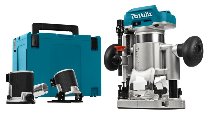 Makita DRT50ZJX2 18V Li-Ion Accu Boven-/kantenfrees Body In Mbox - Detailed view of the product