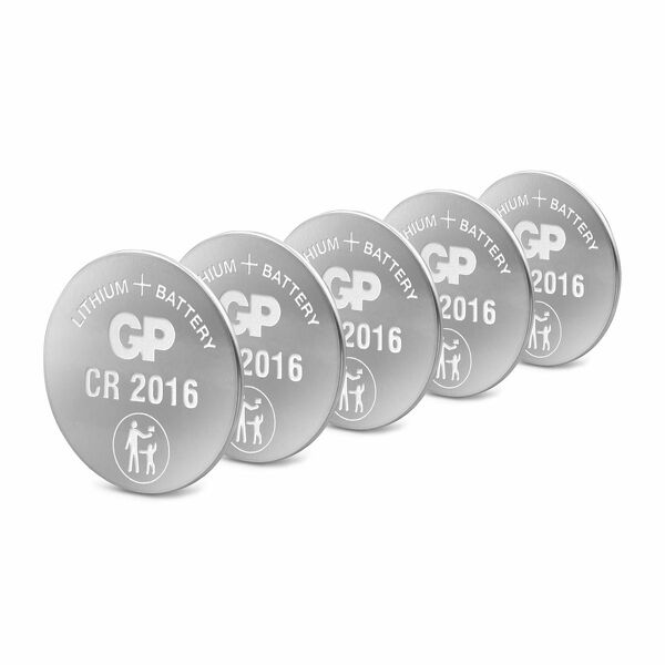 GP Lithium Knoopcel 3V (5st) - CR2016 - 0602016C5