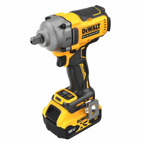 DeWALT DCF892P2T-QW 18V Li-ion XR Accu Slagmoersleutel Set (2x 5.0Ah) In TSTAK - 1/2''- Koolborstelloos - Detailed view of the product