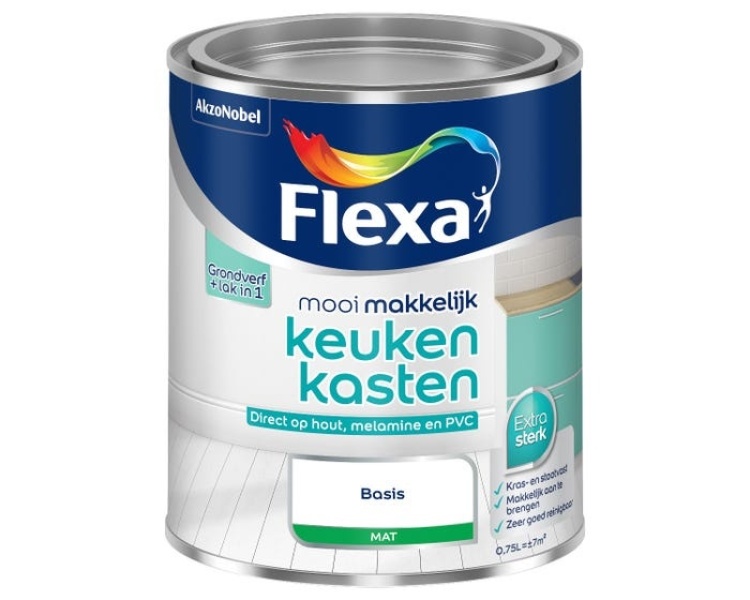 Flexa Mooi Makkelijk Keukenkasten Mat 750ml 0,75 Liter