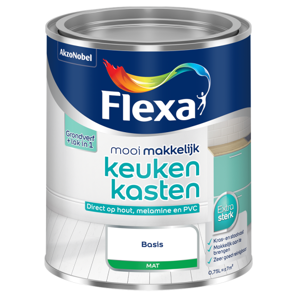 Flexa Mooi Makkelijk Keukenkasten Mat 750ml 0,75 Liter