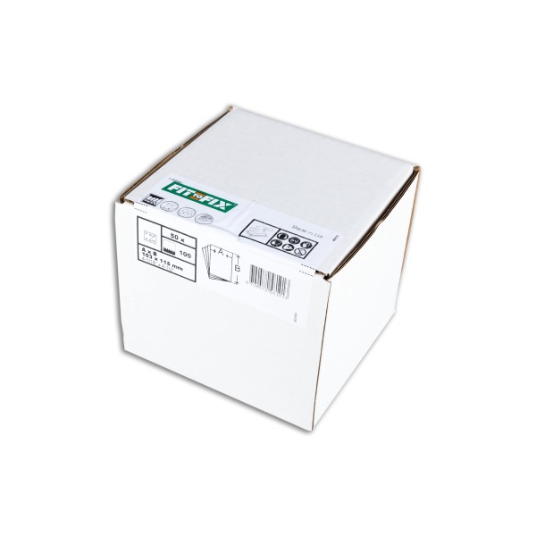 Fit-to-Fix Vlak Schuurvel - P100 - 102x115mm (50st) - Detailed view of the product