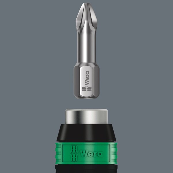 Wera 05350451001 27-delige 7445/46/47 Kraftform Draaimomentschroevendraaierset In Koffer - 2,5-55,0 In. Lbs - 1/4" - Detailed view of the product
