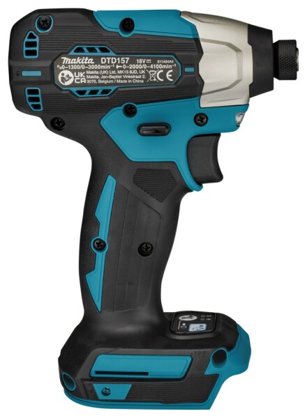 Makita DTD157Z 18V Li-ion Accu Slagschroevendraaier Body - Detailed view of the product