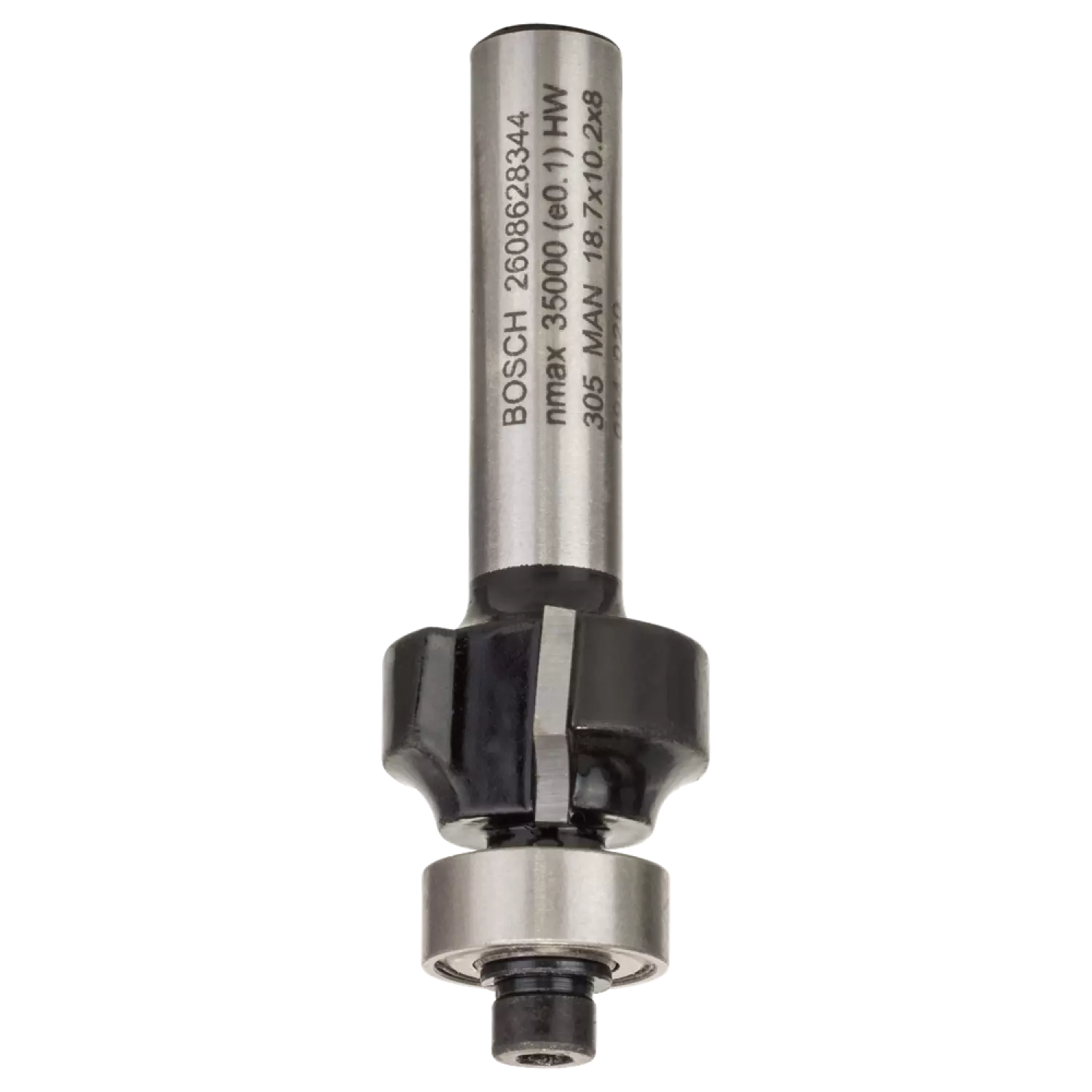 Bosch 2608628344 Afrondprofielfrees - 3 X 10,2mm